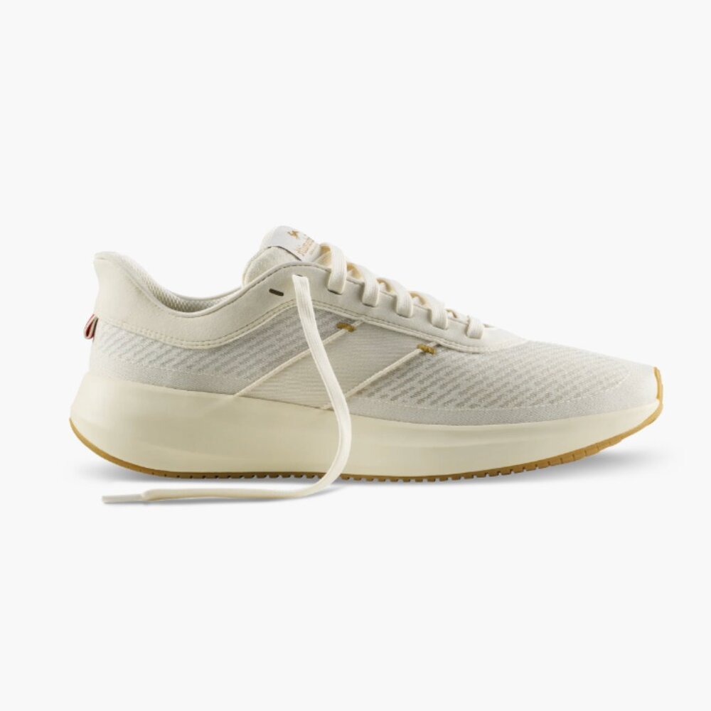 Tracksmith Cream and Gum Men's Running Sneakers